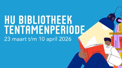 Tentamenperiode – 3 & 6 april gesloten